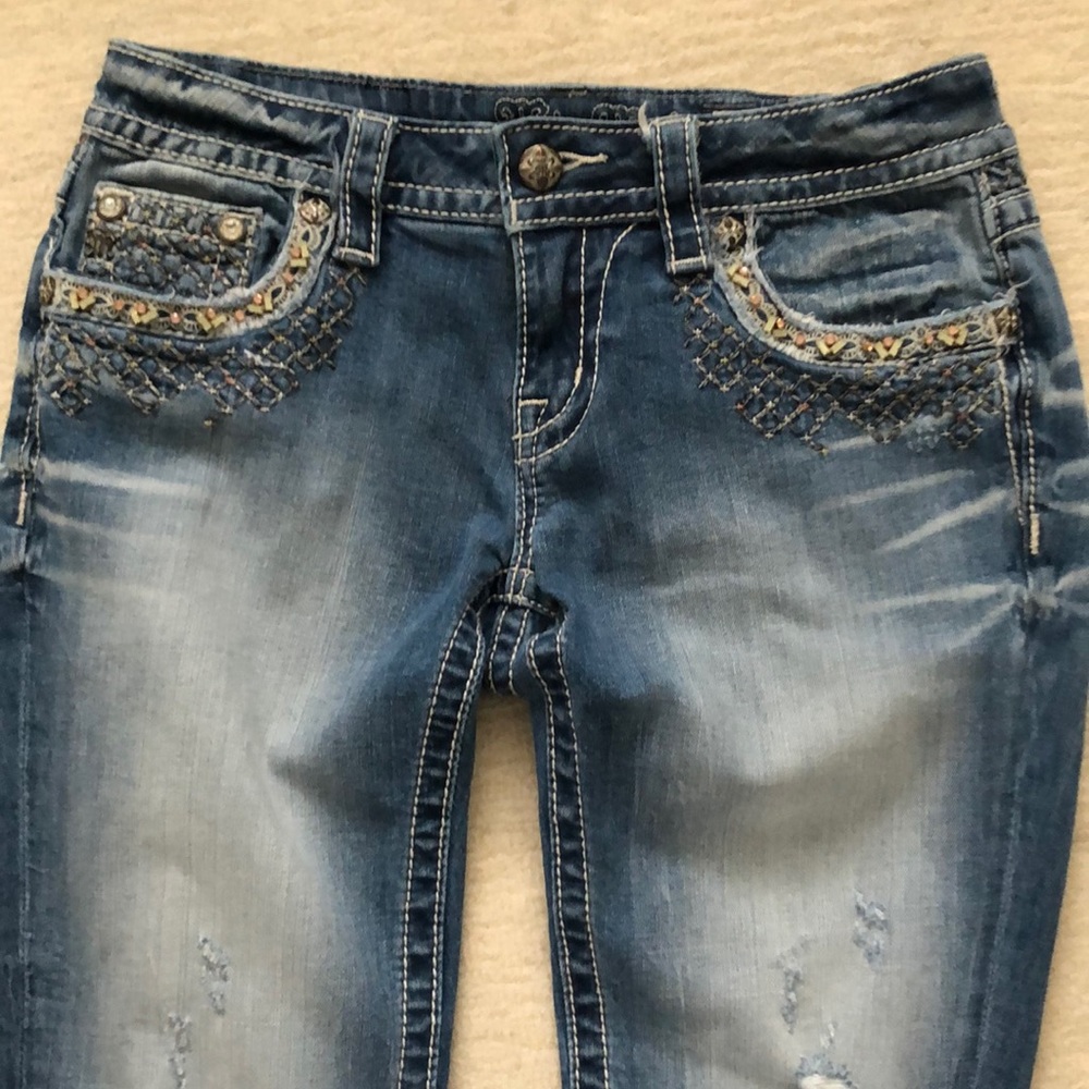 Miss Me cropped jean, size 28